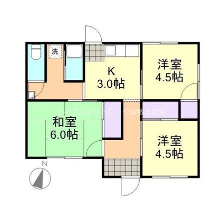 水島南幸町戸建の物件間取画像